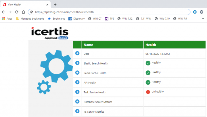 Health Check 1