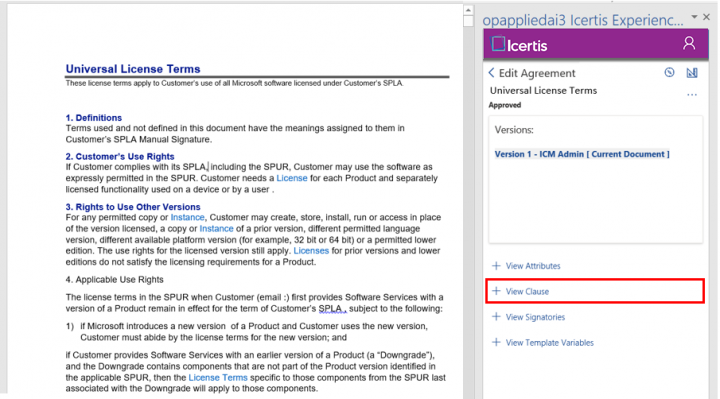7.16-Icertis Word View Agreement clause 2.png