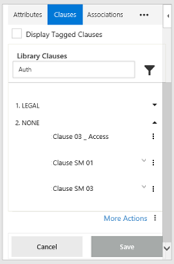 SP7 Clauses and Access Control 6