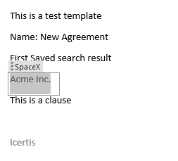 Create a Rule - Changes in Document Assembly will replace tags with metadata value