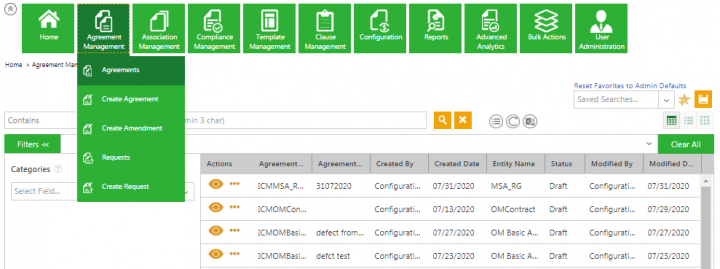 Agreement Mgmt