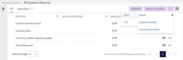 8.0-RFI-Response-Export To Excel.PNG