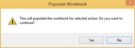 Populate Workbook