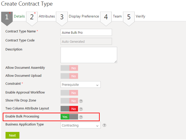 7.12 Configuration Contract Type Bulk Association 3.