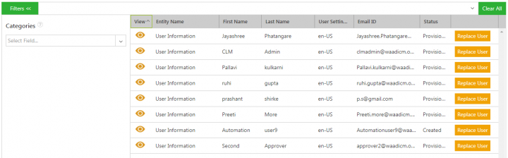 Users Page