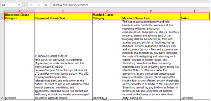 SP6 Discover AI Clause Categories in Excel