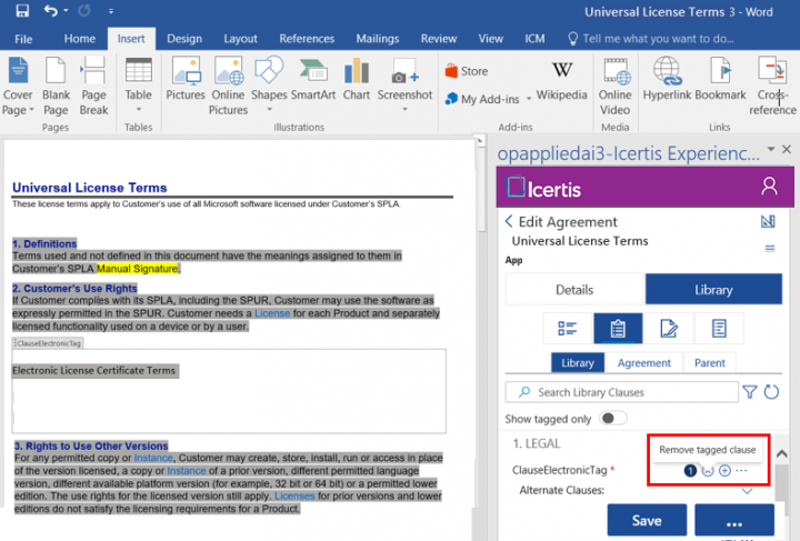 7.16-Icertis Word tagging clause 7.png